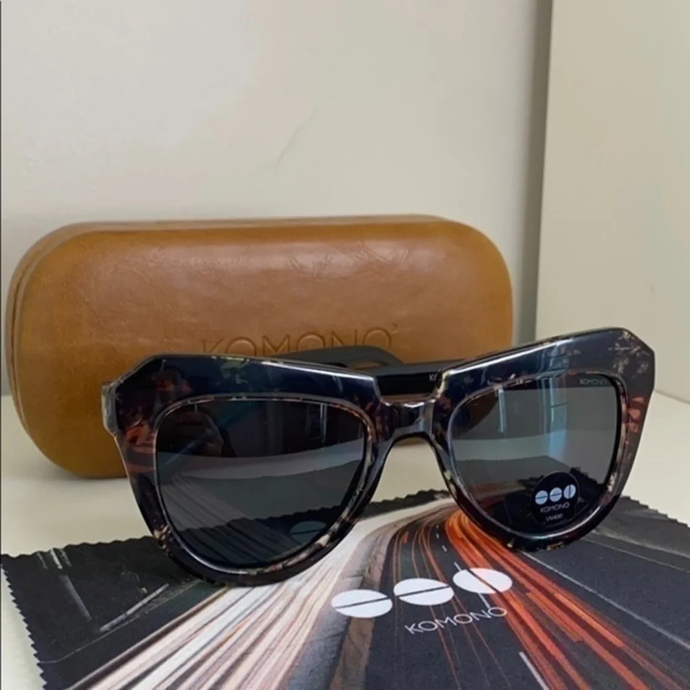 Komono Sunglasses Stella Fern New Cat Eye